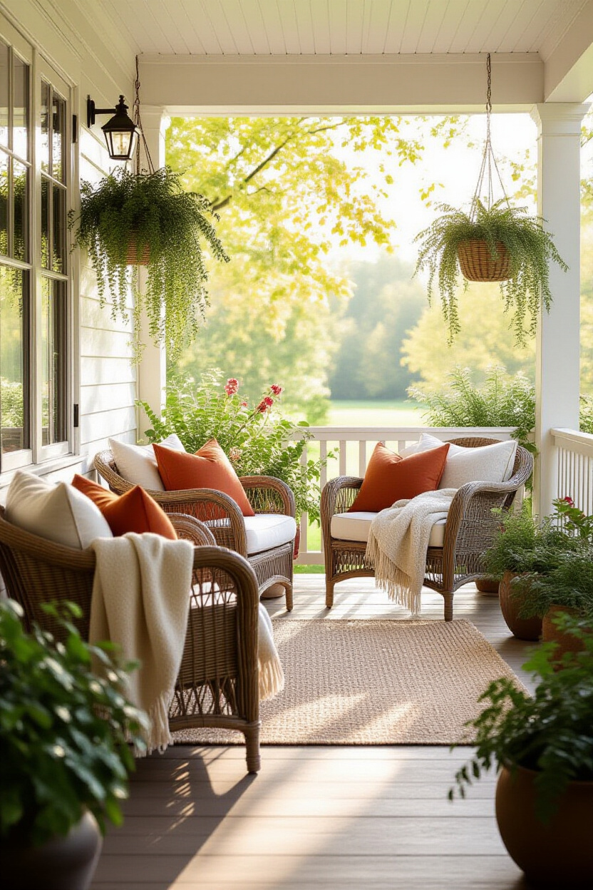 Cozy Front Porch Ideas for Relaxing Mornings