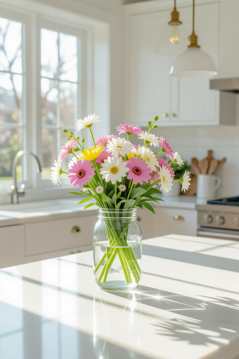DIY Spring Centerpiece Arrangements for Your Kitchen Table