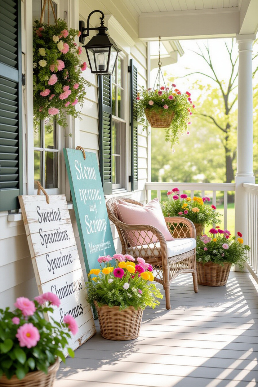 DIY Spring Decorating Ideas for Your Outdoor Space