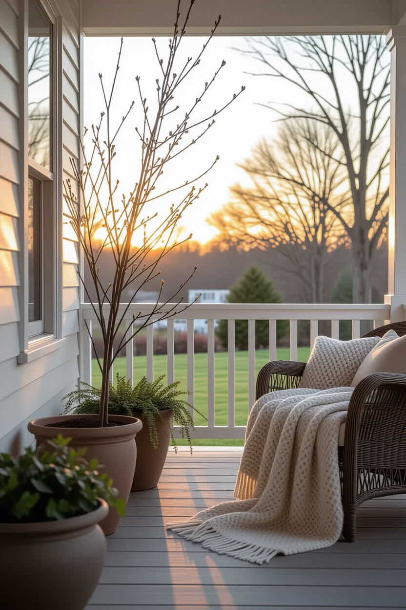 Early Spring Porch Decor: Transitioning Your Space