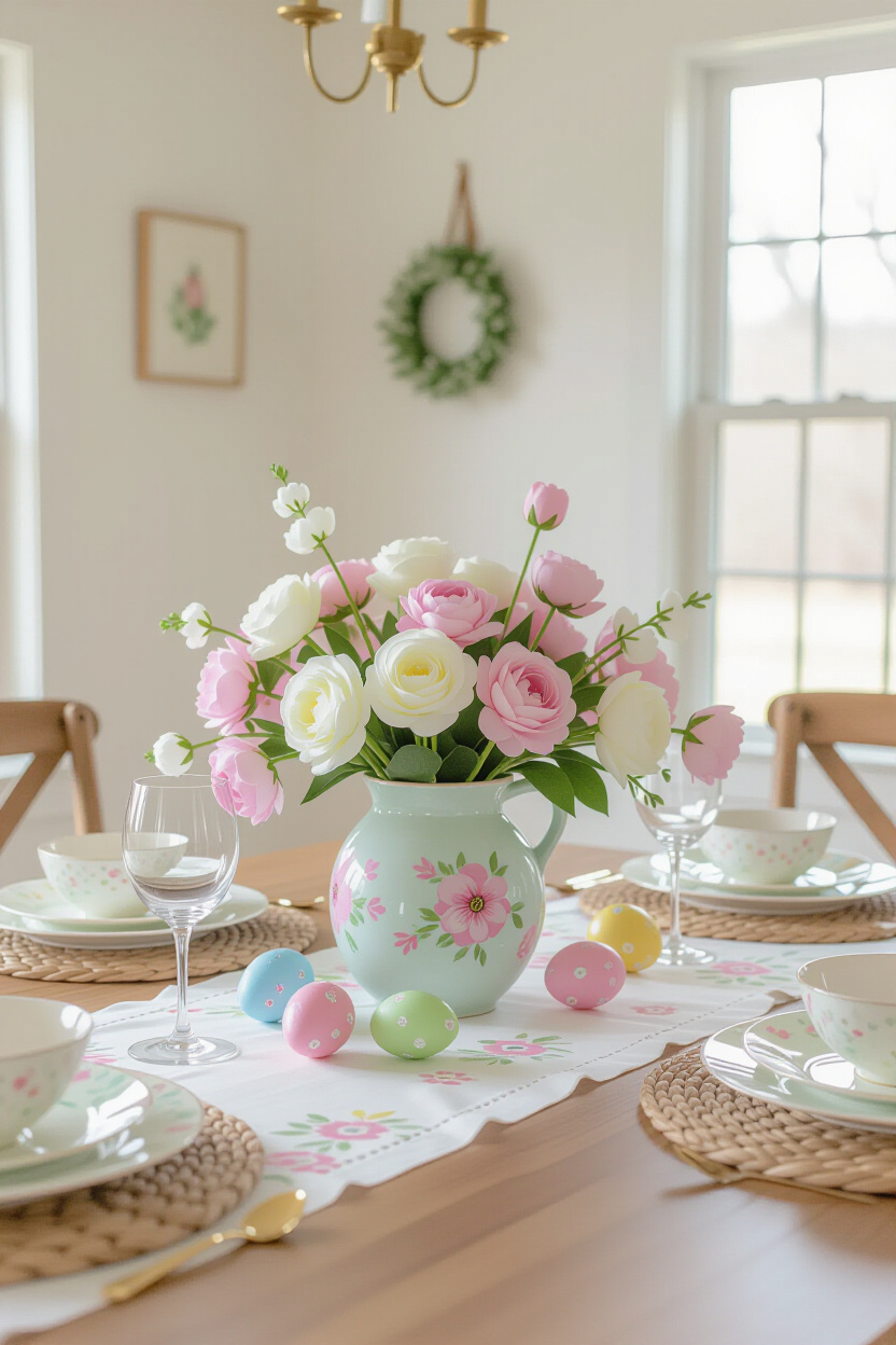 Easter Dining Table Decor: Festive Centerpiece Inspiration