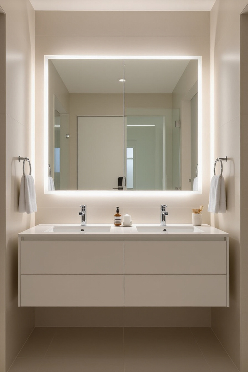 Elevate Your Bathroom Design with Stylish Mirrors