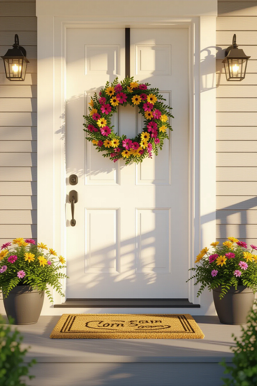 Front Door Spring Decor: First Impressions Matter