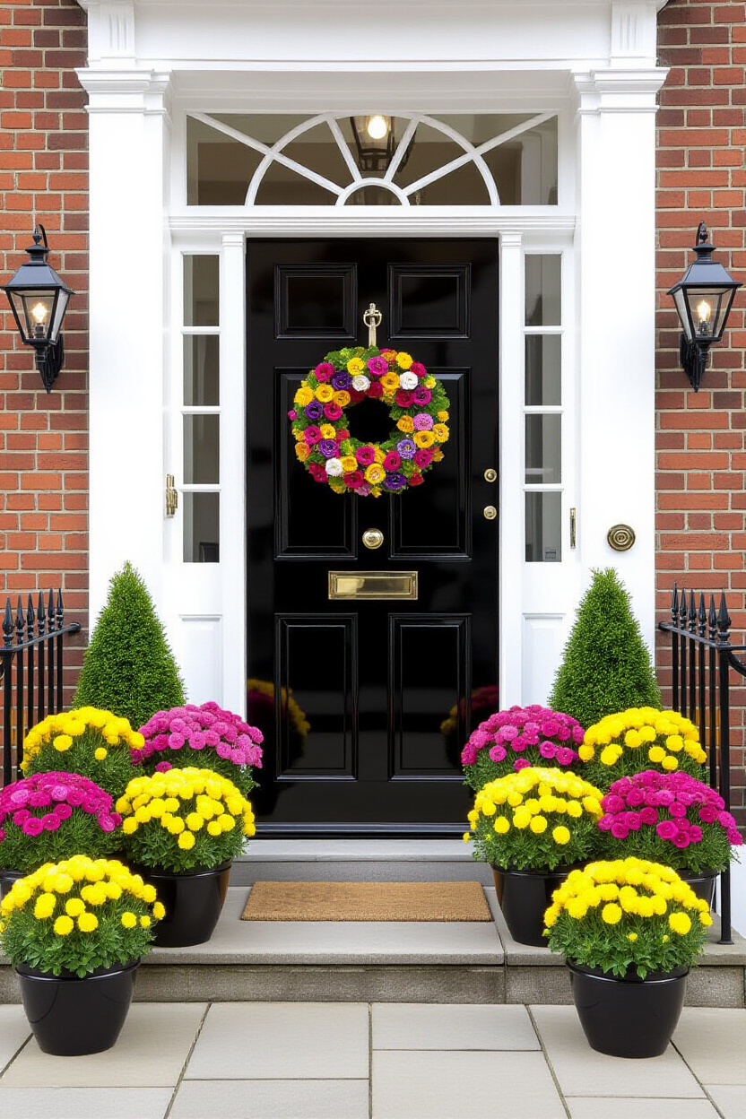 Front Door Spring Decor: Planters for Instant Impact
