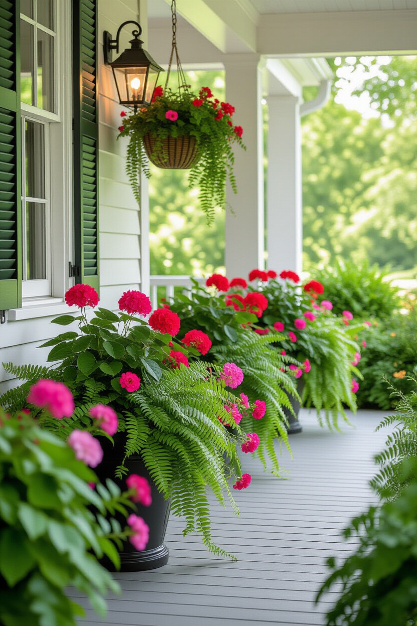 Front Porch Decorating Ideas: Summer Planters for Year-Round Appeal