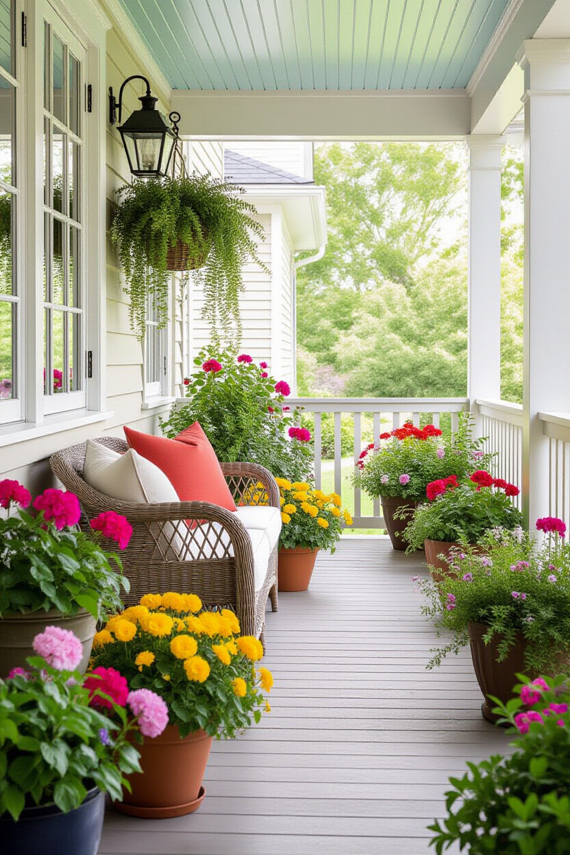 Front Porch Flower Ideas: Potted Plants for Every Corner