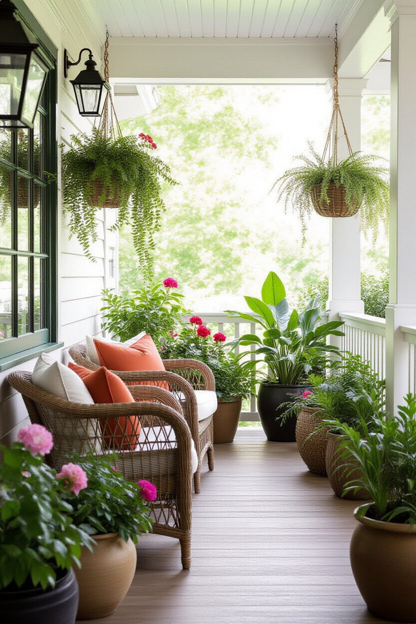 Front Porch Potted Plant Ideas for Every Style and Space