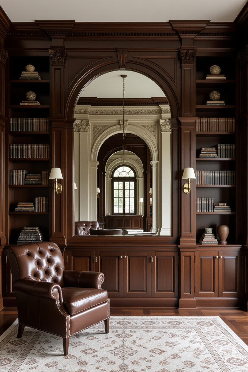 Gothic Cathedral Mirror Wall Decor Vibe