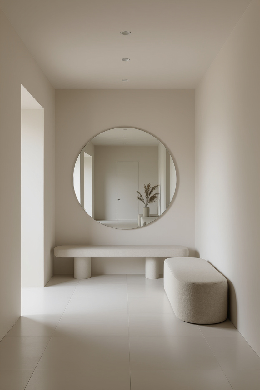 Half Circle Mirror Decor Ideas: Unique Geometric Style