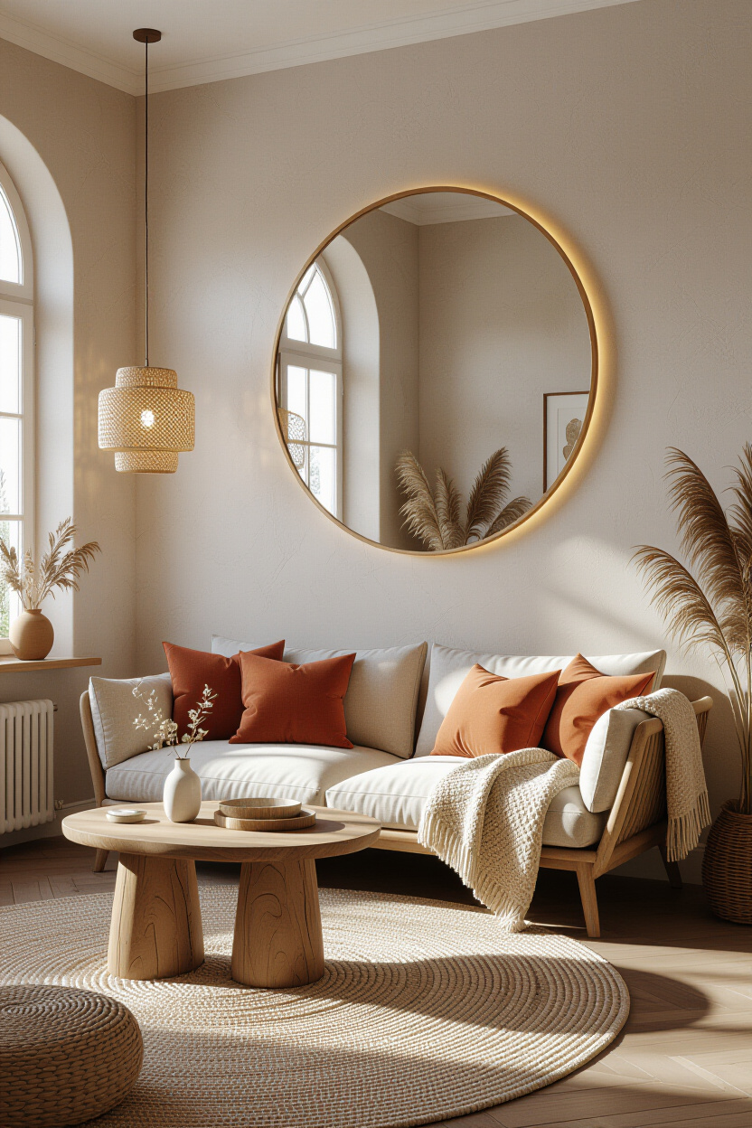 Half Moon Mirror: A Whimsical Addition to Your Home