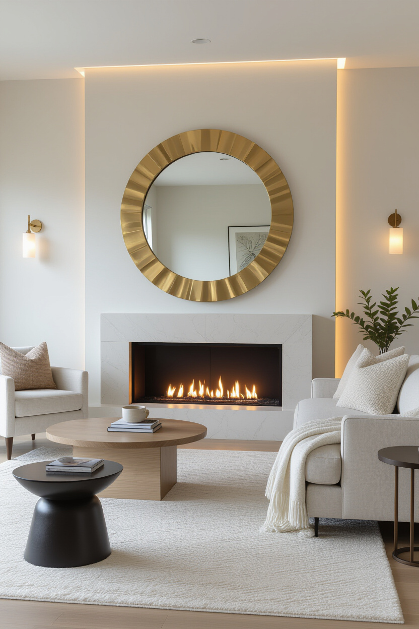 Living Room Mirror Ideas to Enhance Space and Vibe