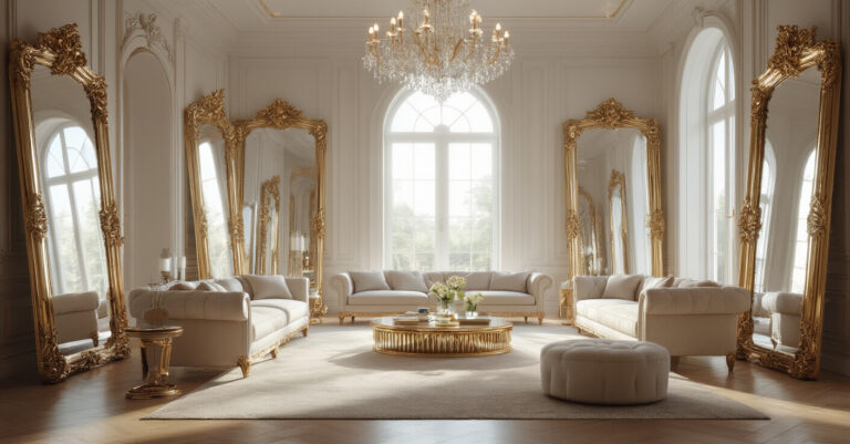 The Ultimate Living Room Mirrors Guide: 22 Elegant Ideas