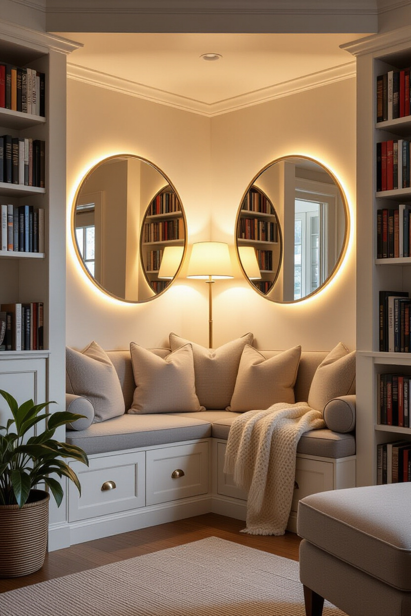 Maximizing Space: Creative Corner Mirror Decor Ideas