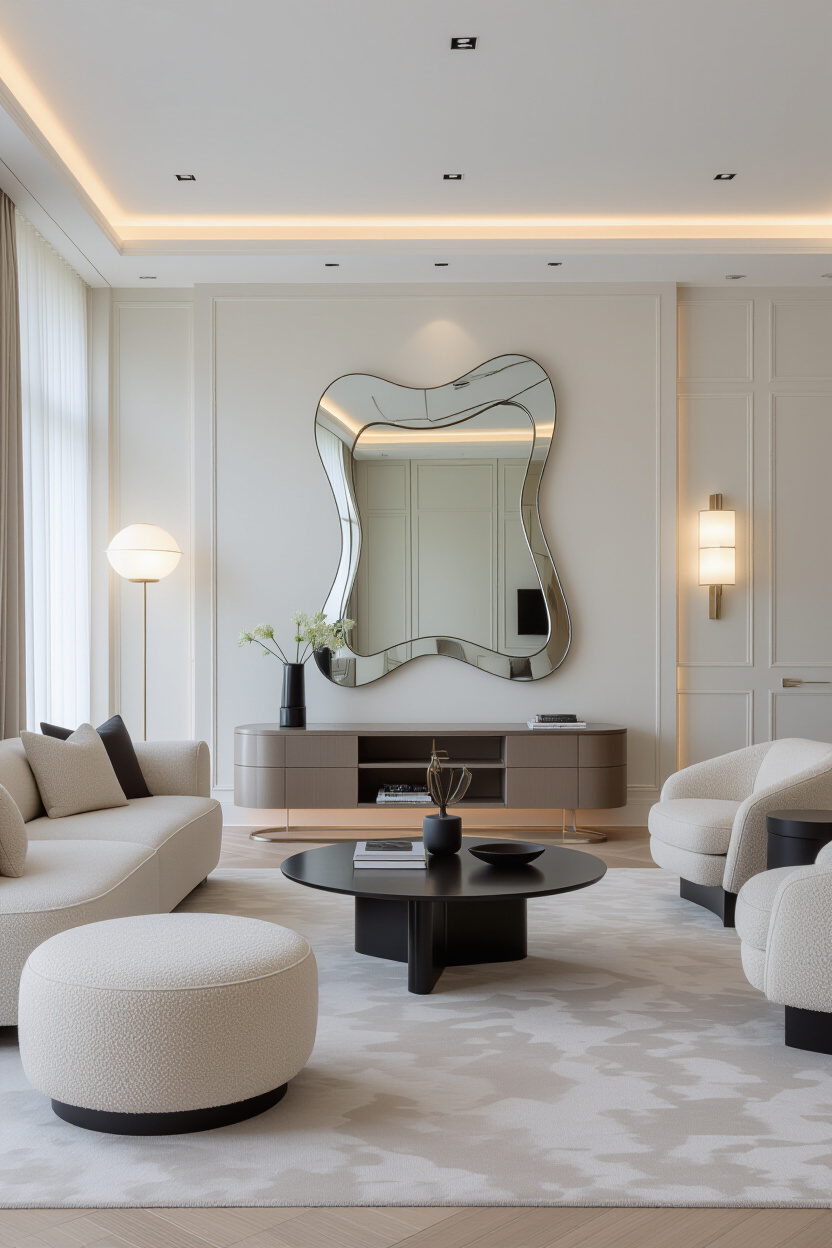 Mirror Decor Living Room: Statement Pieces for a Stunning Vibe