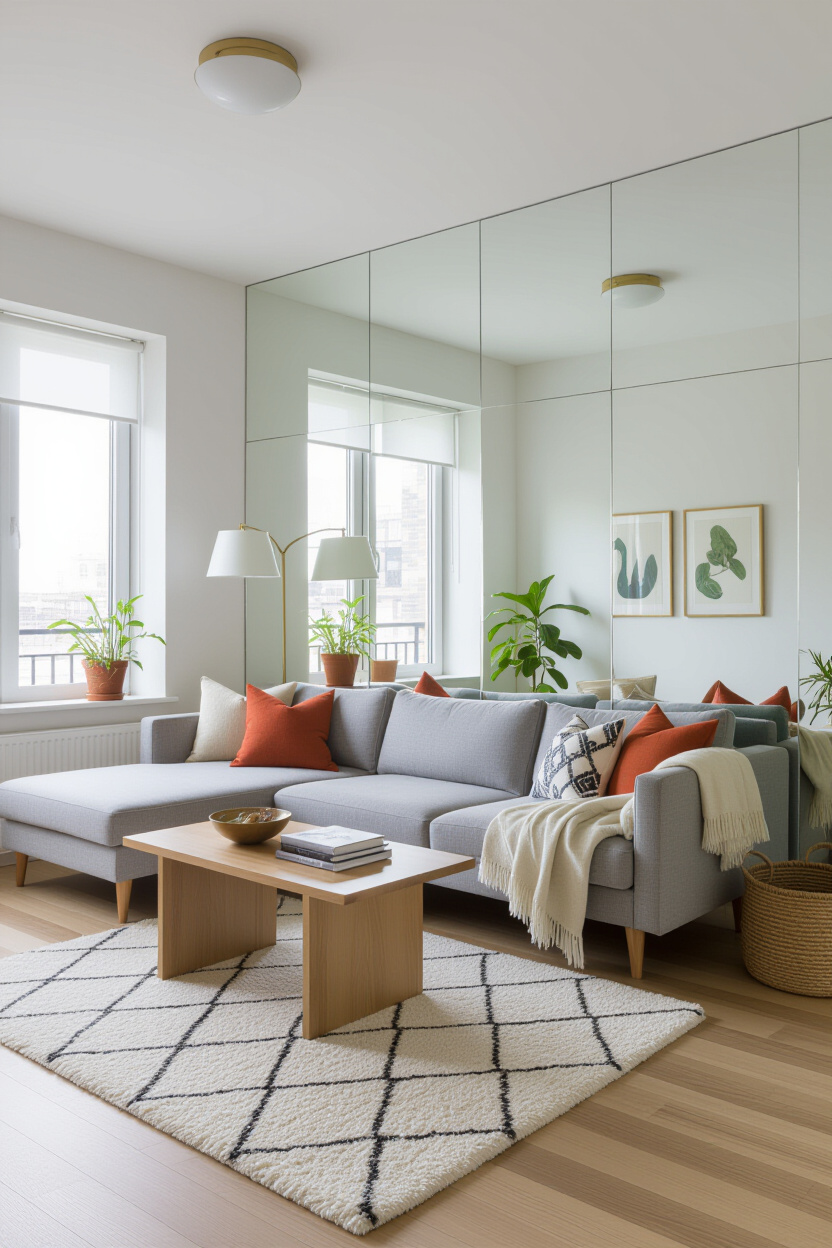 Mirror Design Wall: Creating Illusions of Space