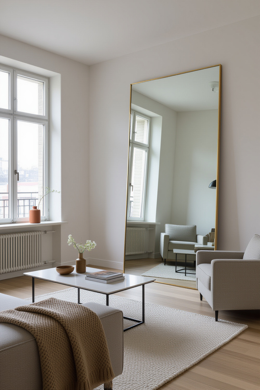 Mirror Placement Secrets for a Modern Living-Room Vibe