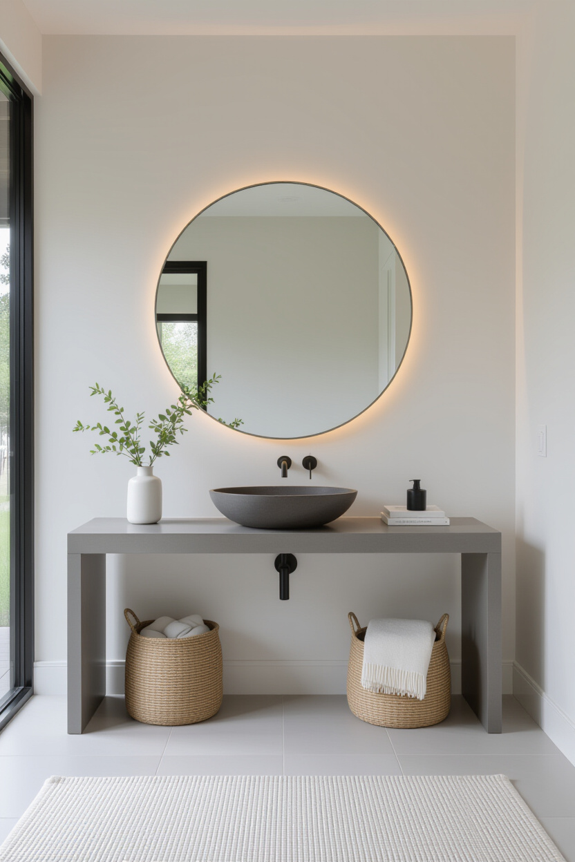 Modern Mirror Design: The Appeal of Circular Forms