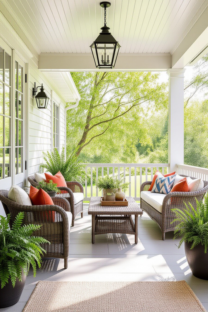 Outdoor Porch Decor: Durability Meets Style
