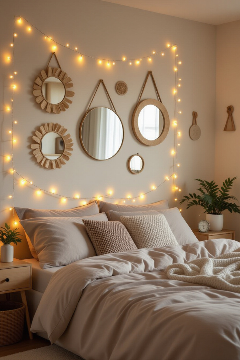 Personalize Your Space: DIY Mirror Wall Decor for the Bedroom