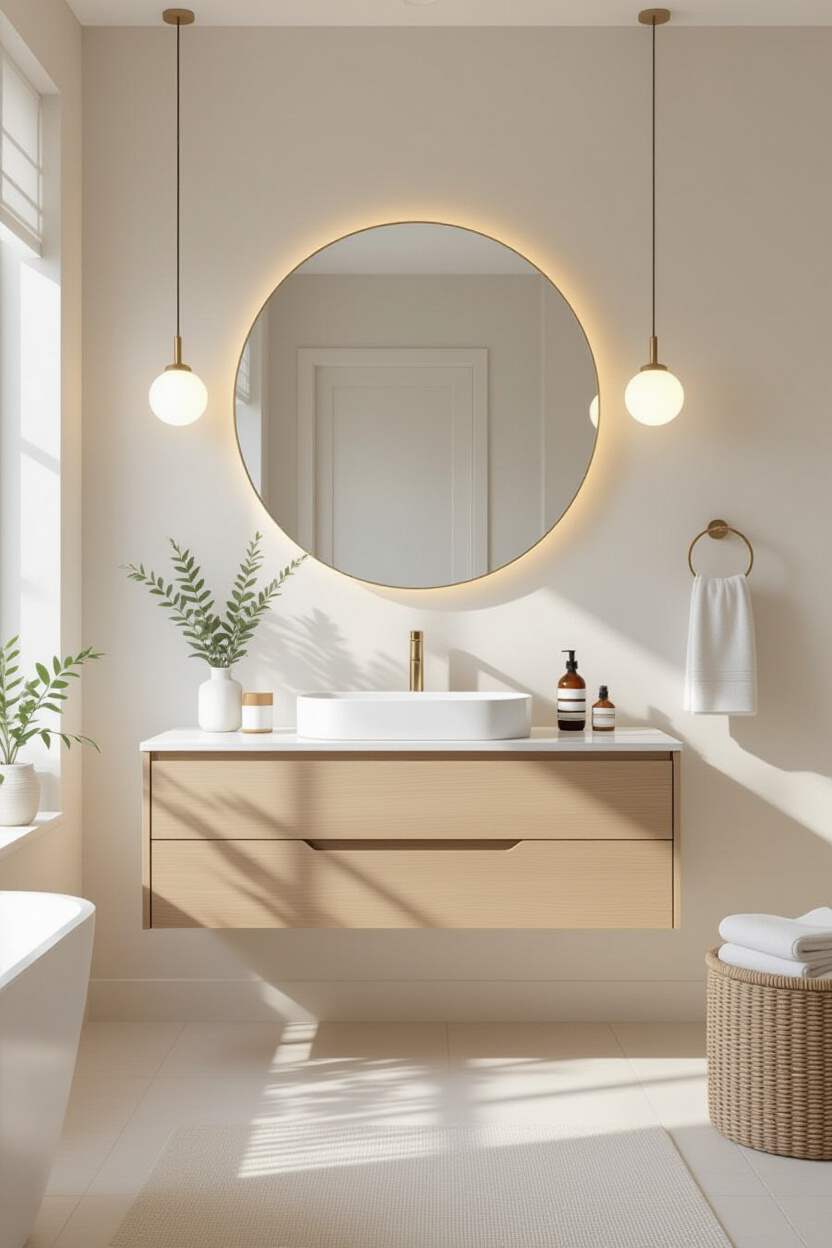 Round Mirror Decor Ideas: Adding a Chic Vibe to Any Room