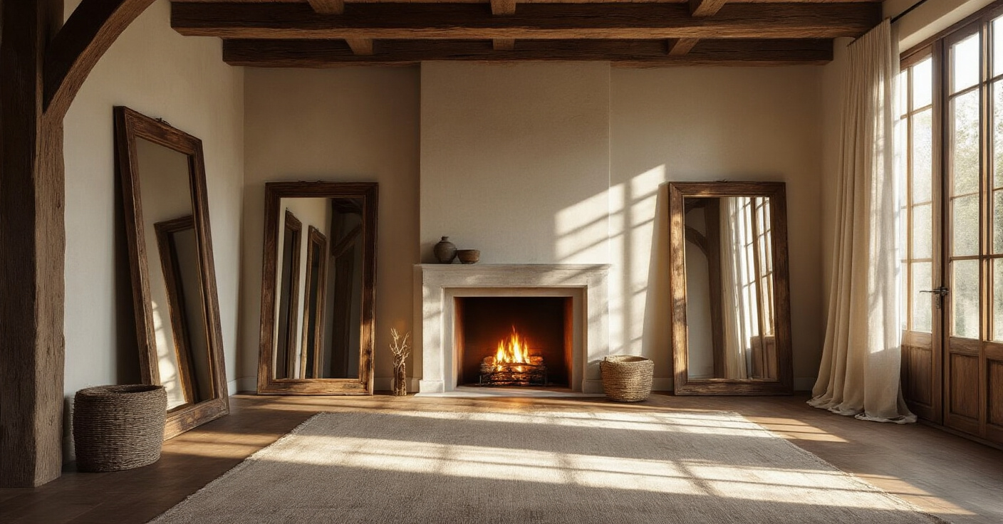 29 Stylish Ways to Style Your Rustic Mirrors