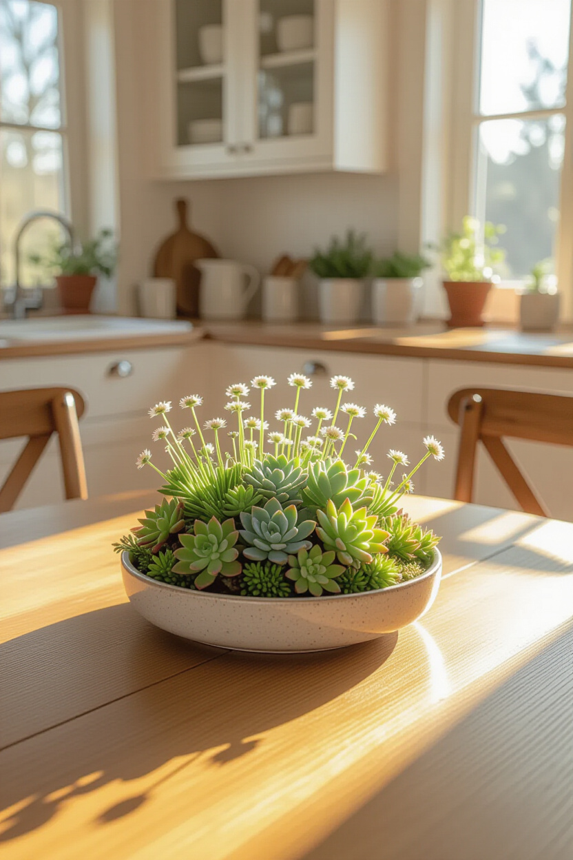 Spring Centerpieces for Kitchen Table: Everyday Elegance