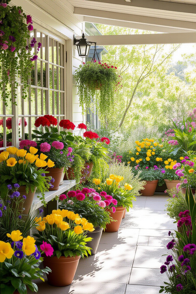 Spring Pots and Planters for a Lively Outdoor Space