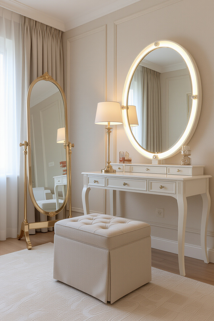 Standing Mirror Decorating Ideas: A Functional Art Piece for Any Room