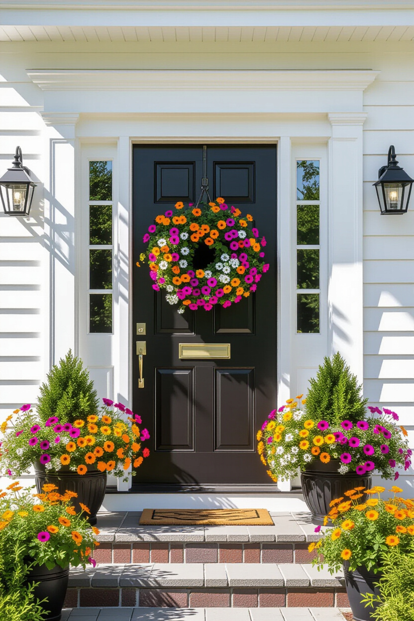 Summer Planters for Your Front Door: Long-Lasting Beauty