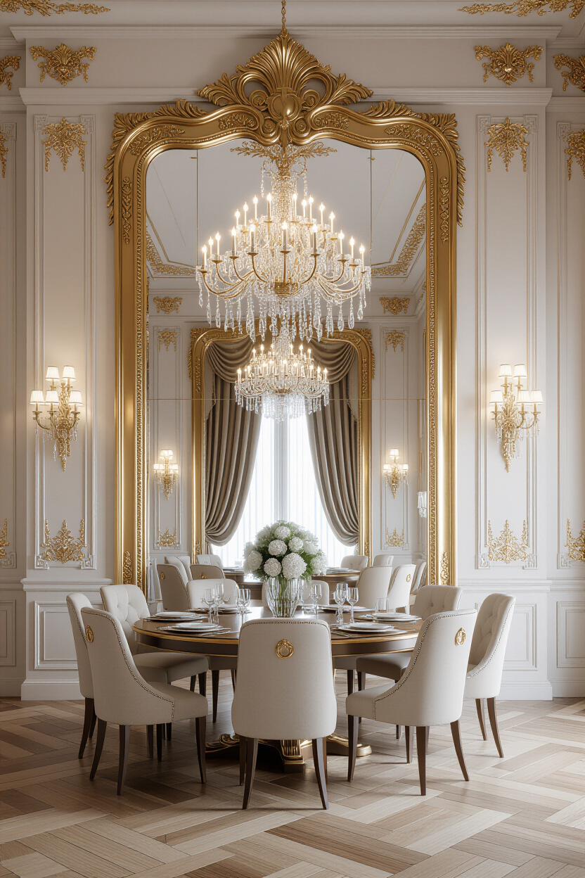 The Grand Statement: Big Mirror Ideas for Dramatic Impact