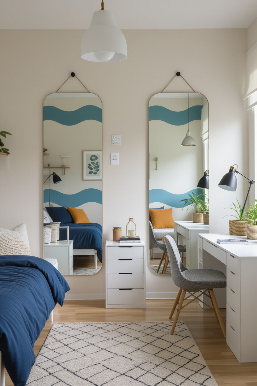 The Popularity of the Ikea Wave Mirror in Tiny Homes