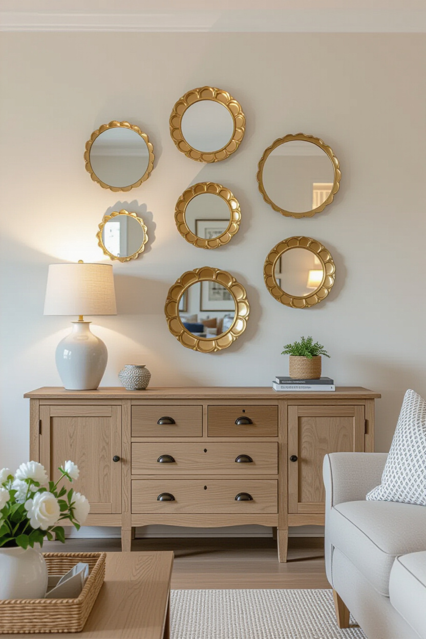 The Subtle Impact of Smaller Mirrors in Your Living Area