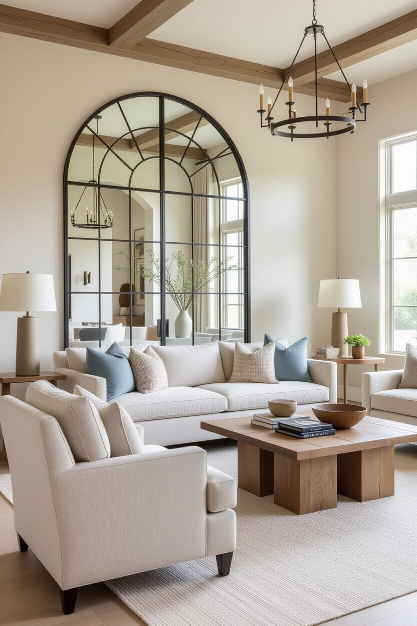 The Versatility of Mirrors in Different Living Room Styles